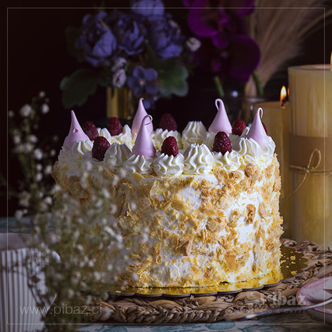 Torta Mil hojas Frambuesa